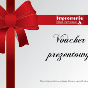 Voucher prezentowy na pojedynczy warsztat improwizacji