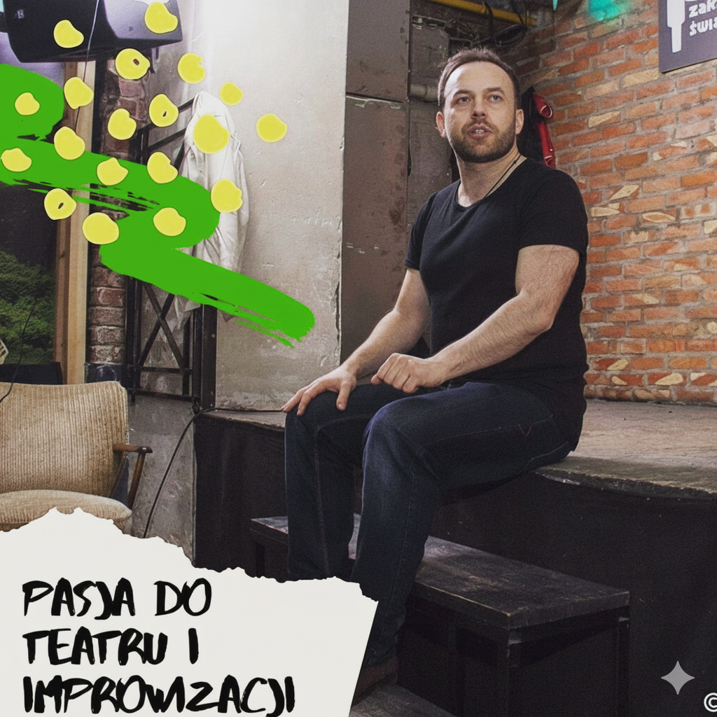 Daniel Siedlecki, CEO i instruktor w Impromanii